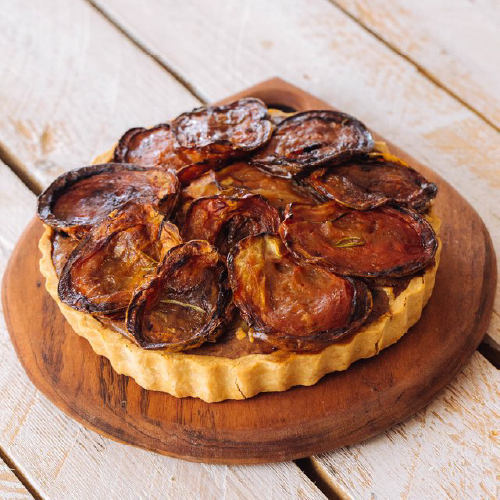 quiche caprese (m)