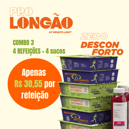 Combo 3 PRO LONGÃO (4 refeições + 4 sucos rosa)