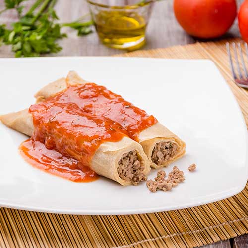 panqueca integral (carne)