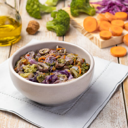 legumes salteados
