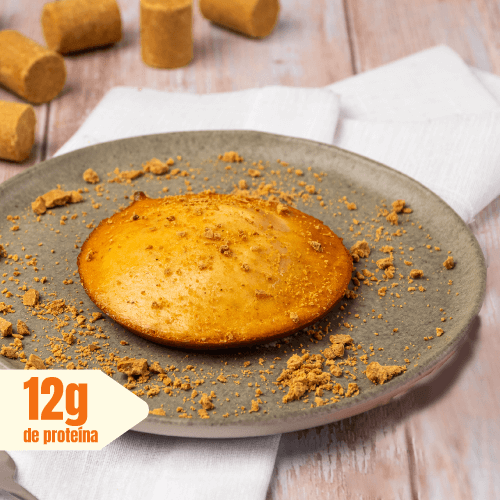 panqueca proteica doce - paçoca